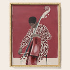 The Double Bassist Serving Tray Gallery Image 1