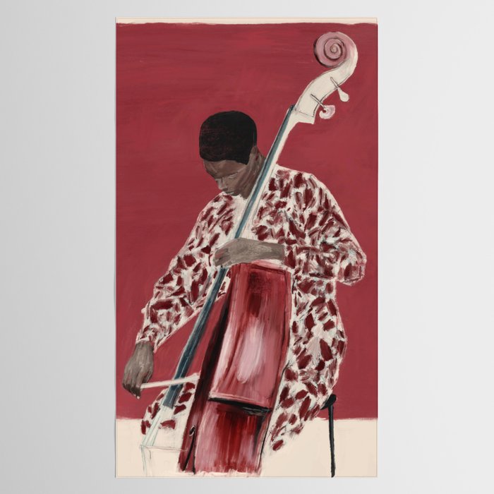 The Double Bassist Tablecloth Gallery Image 2