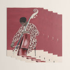 The Double Bassist Wrapping Paper Gallery Image 3