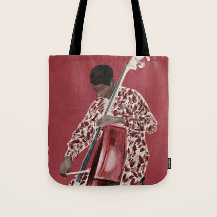 The Double Bassist Tote Bag Gallery Image 1