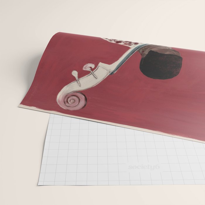 The Double Bassist Wrapping Paper Gallery Image 2