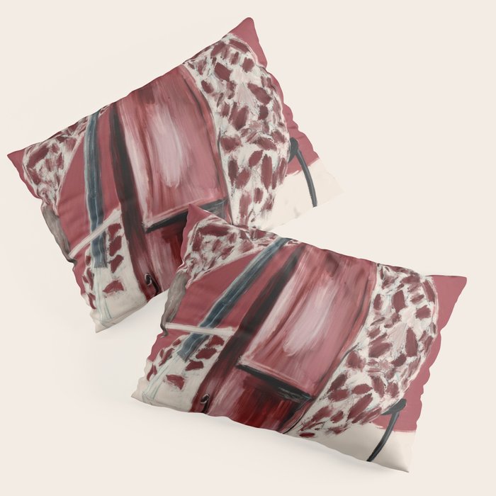 The Double Bassist Pillow Sham Gallery Image 1