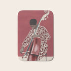 The Double Bassist Bath Mat Gallery Image 1