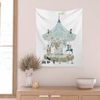 little carousel Wall Tapestry Gallery Image 2
