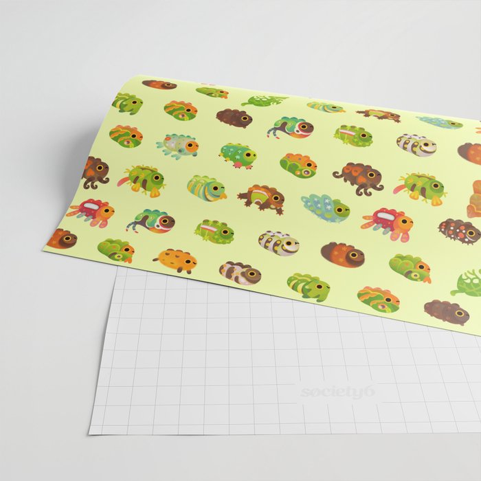 Caterpillar Wrapping Paper Gallery Image 2