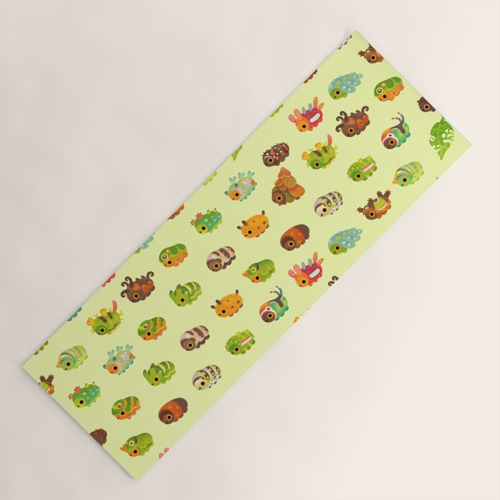Caterpillar Yoga Mat Gallery Image 1