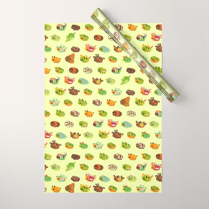 Caterpillar Wrapping Paper Gallery Image 1