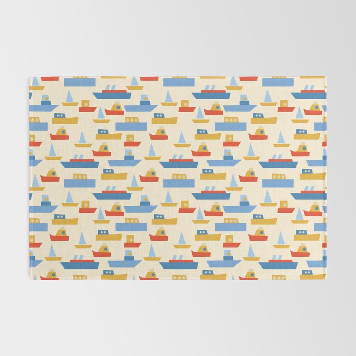 Boats pattern Rug Gallery Image 2