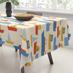 Boats pattern Tablecloth Gallery Image 3