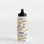 Boats pattern Water Bottle Gallery Image 3