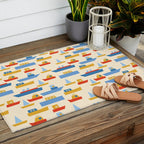 Boats pattern Outdoor Rug Gallery Image 2