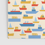 Boats pattern Poster Gallery Image 3
