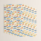 Boats pattern Wrapping Paper Gallery Image 3