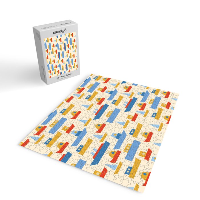 Boats pattern Jigsaw Puzzle Gallery Image 2