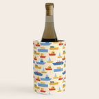 Boats pattern Wine Chiller Gallery Image 3