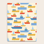 Boats pattern Notebook Gallery Image 4