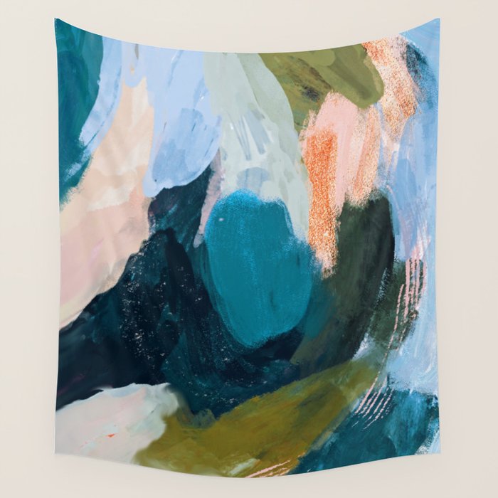 Joy In The Waiting | Abstract Wall Tapestry Gallery Image 1