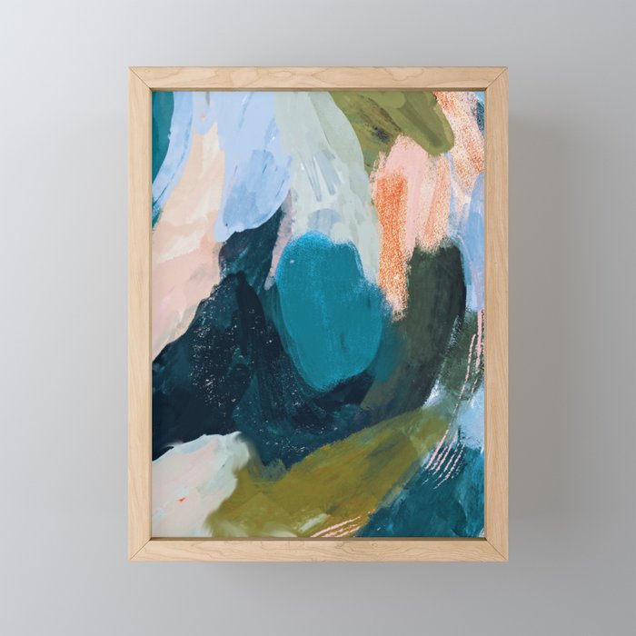 Joy In The Waiting | Abstract Mini Art Print Gallery Image 1