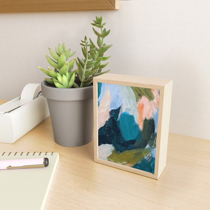 Joy In The Waiting | Abstract Mini Art Print Gallery Image 2