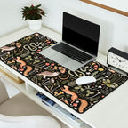 Enchanted Magical Midnight Forest Animals II Desk Mat Gallery Image 2