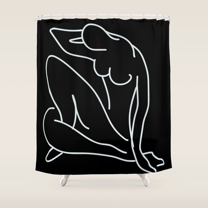 Henri's Inspirational_02 Shower Curtain Gallery Image 1