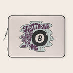 Sagittarius Magic 8 Ball Laptop Sleeve Gallery Image 1