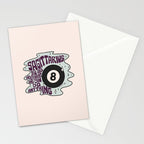 Sagittarius Magic 8 Ball Stationery Card Gallery Image 2