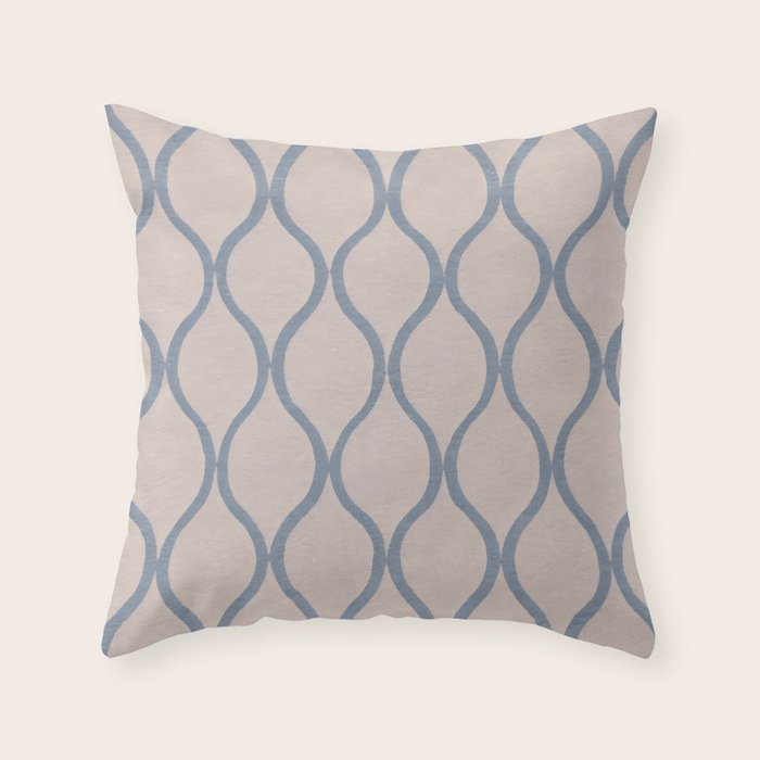 Elegant Sway Pattern Throw Pillow Gallery Image 6