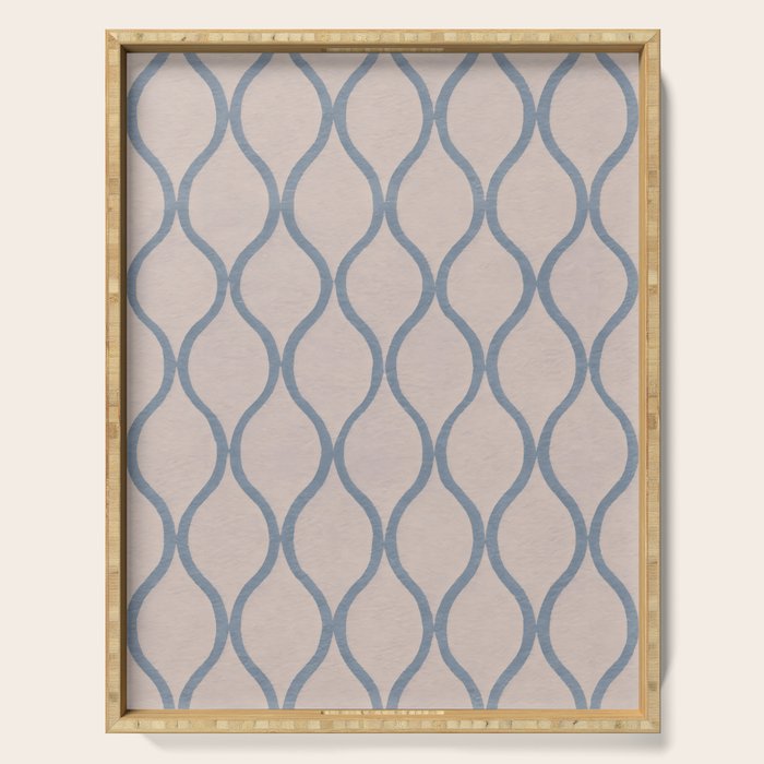 Elegant Sway Pattern Serving Tray Gallery Image 1