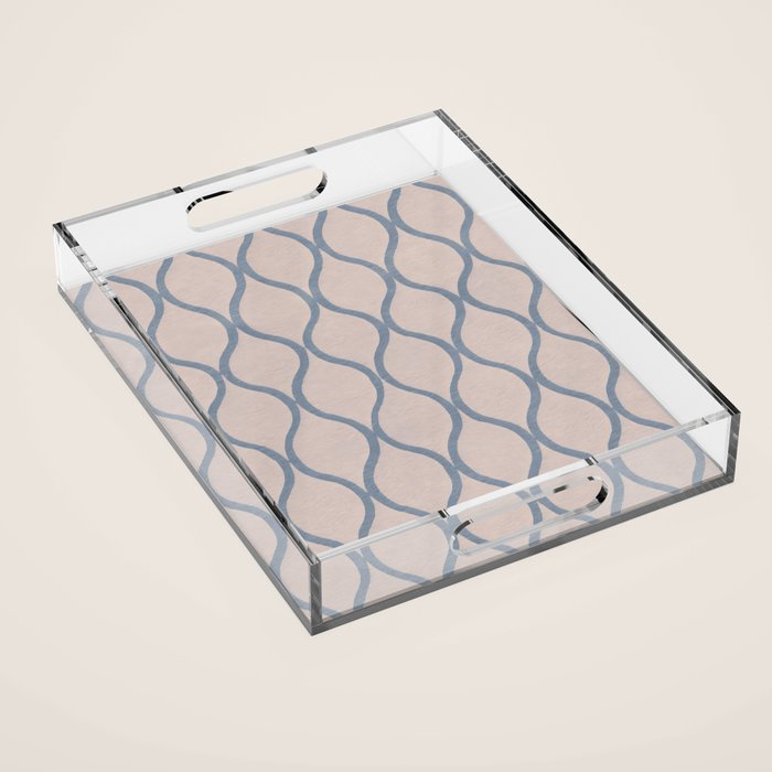 Elegant Sway Pattern Acrylic Tray Gallery Image 1