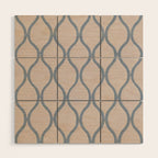 Elegant Sway Pattern Wood Wall Art Gallery Image 1