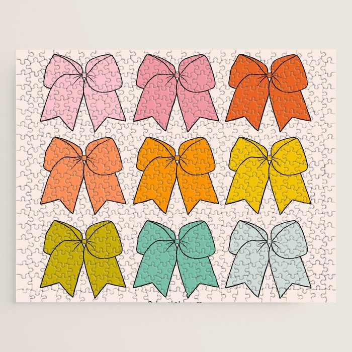 Rainbow Bows Jigsaw Puzzle Gallery Image 1