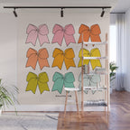Rainbow Bows Wall Mural Gallery Image 1