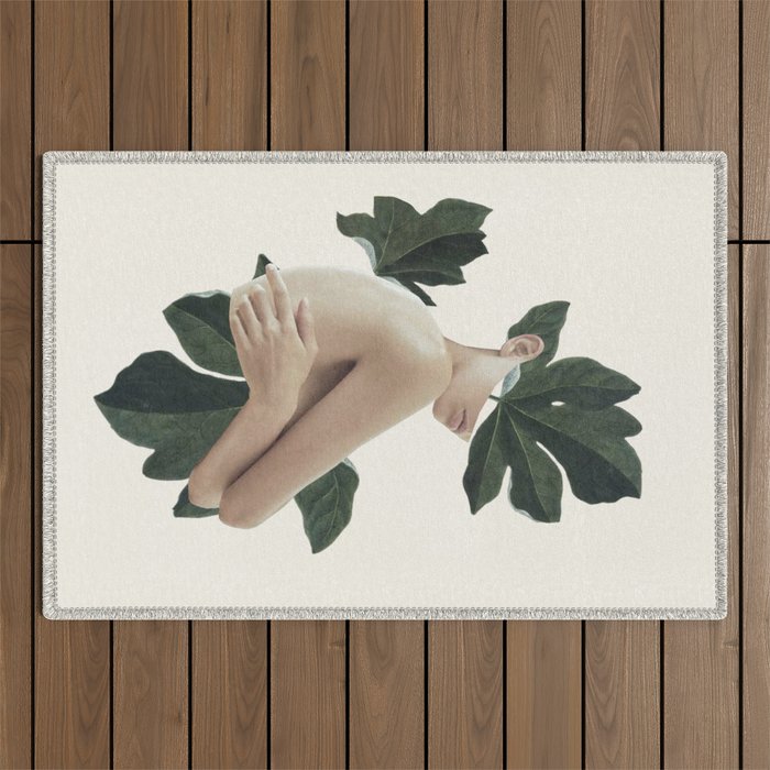 natural beauty-collage Outdoor Rug Gallery Image 1