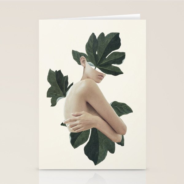 natural beauty-collage Stationery Card Gallery Image 1