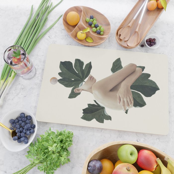 natural beauty-collage Cutting Board Gallery Image 2