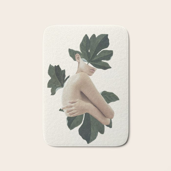 natural beauty-collage Bath Mat Gallery Image 1