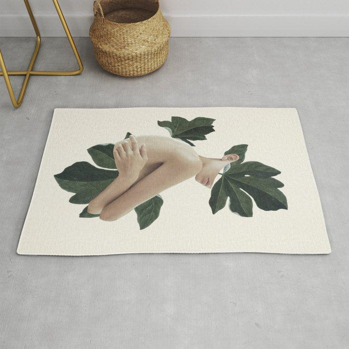 natural beauty-collage Rug Gallery Image 1
