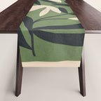 Minimal Abstract Plant Growth Table Runner Gallery Image 1