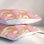 Jackalope - caramel and primrose  Pillow Sham Gallery Image 3