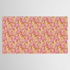 Jackalope - caramel and primrose  Tablecloth Gallery Image 2
