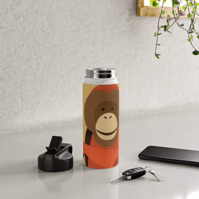 Whimsy Orangutan Water Bottle Gallery Image 4