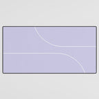 Modern Minimal Line Abstract V Desk Mat Gallery Image 3
