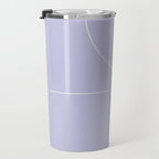 Modern Minimal Line Abstract V Travel Mug Gallery Image 3