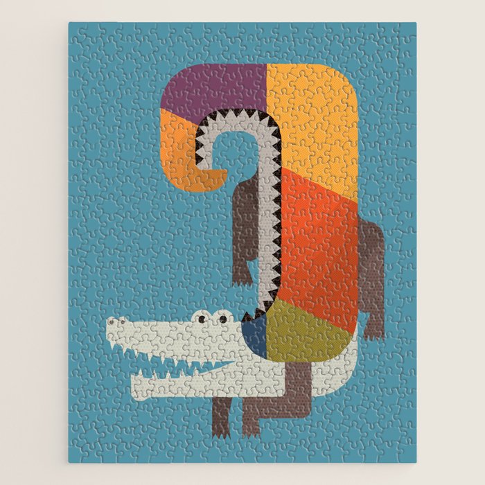 Crocodile Jigsaw Puzzle Gallery Image 1