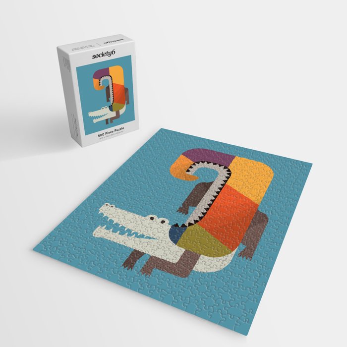 Crocodile Jigsaw Puzzle Gallery Image 2