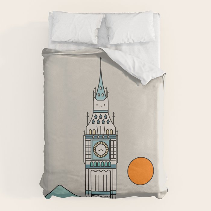 Cat Landscape 24 Duvet Cover Gallery Image 6