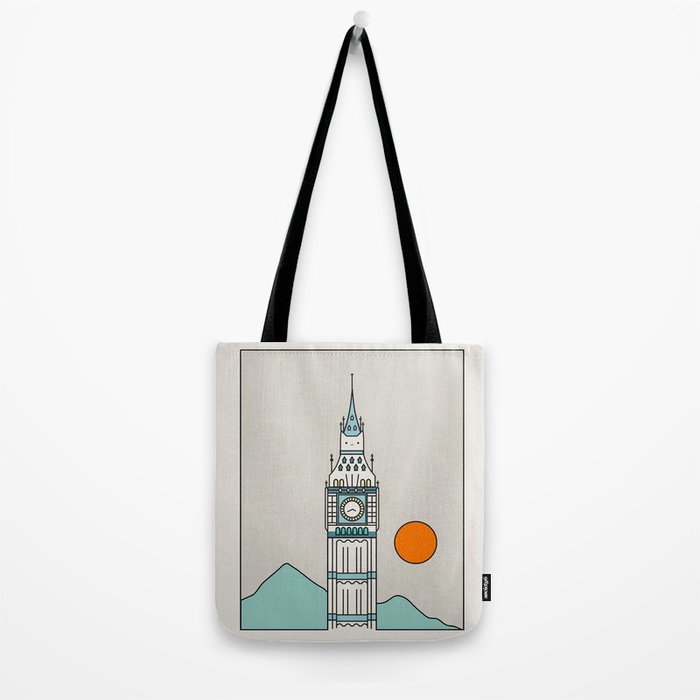 Cat Landscape 24 Tote Bag Gallery Image 2