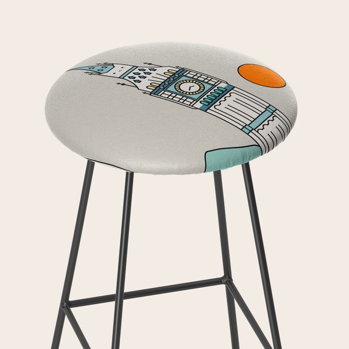 Cat Landscape 24 Stool Gallery Image 2