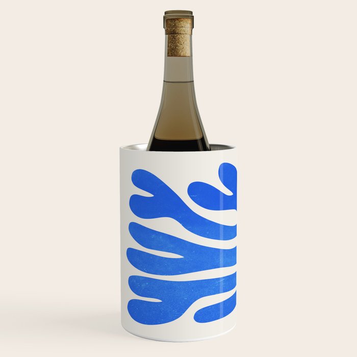 Marseille Blue: Matisse Color Paper Cutouts 03 Wine Chiller Gallery Image 2